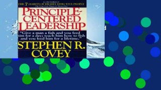 Unlimited acces Principle Centered Leadership Book