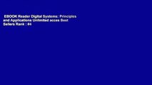 EBOOK Reader Digital Systems: Principles and Applications Unlimited acces Best Sellers Rank : #4