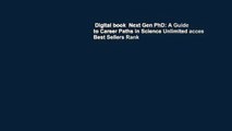 Digital book  Next Gen PhD: A Guide to Career Paths in Science Unlimited acces Best Sellers Rank
