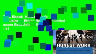 Trial Ebook  Honest Work: A Business Ethics Reader Unlimited acces Best Sellers Rank : #1