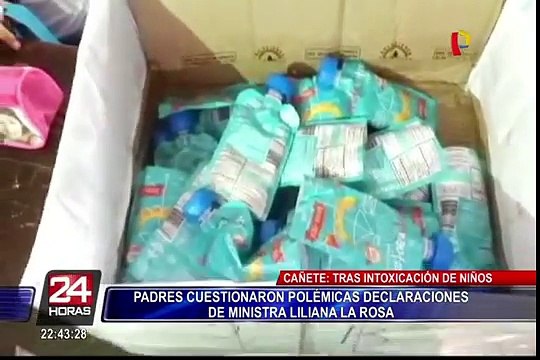 Cañete: padres cuestionan declaraciones de Liliana La Rosa tras intoxicación masiva