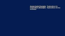 Access books Examples   Explanations for Corporations (Examples   Explanations Series) Unlimited