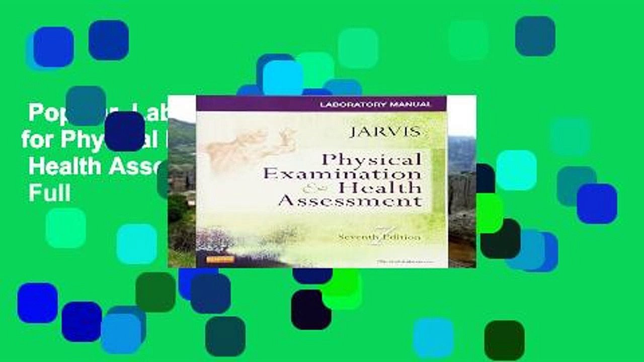 Popular Laboratory Manual for Physical Examination Health Assessment