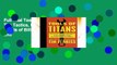 Full Trial Tools of Titans: The Tactics, Routines, and Habits of Billionaires, Icons, and