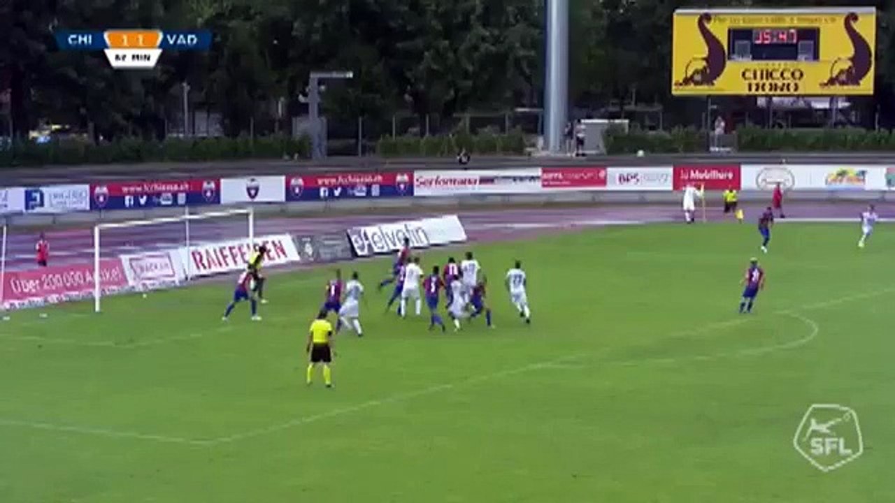 Chiasso 1:2 Vaduz (Switzerland. Challenge League. 22 July 2018)
