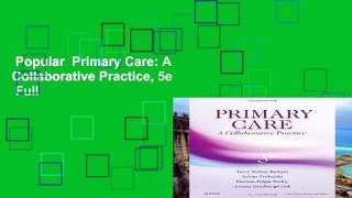 Popular  Primary Care: A Collaborative Practice, 5e  Full