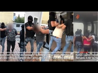 Download Video: Lezhë, sekuestrohen 200 kg kanabis, vaj hashashi dhe armë, 4 të arrestuar