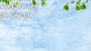 Tache Home Fashion DC32PCGBQ 23 Piece Reversible Duvet Cover Set Queen Green