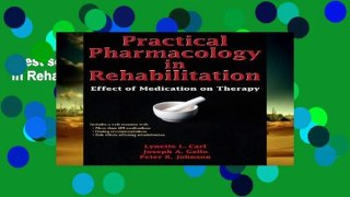 Best seller  Practical Pharmacology in Rehabilitation  E-book