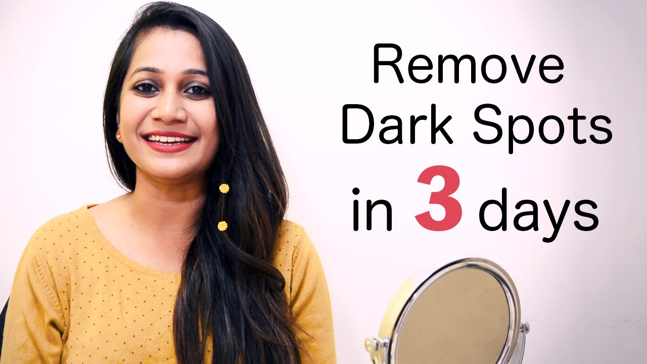 How To Get Rid Of Dark Spots In 3 Days Boldsky video Dailymotion