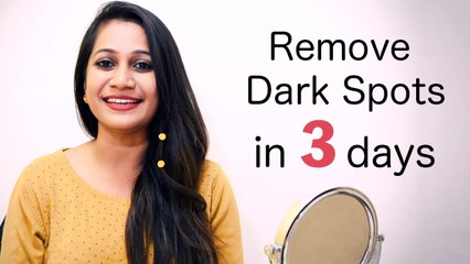 How To Get Rid Of Dark Spots In 3 Days | Boldsky