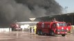 Antalya'daki Fabrika Yangınına Müdahale Devam Ediyor