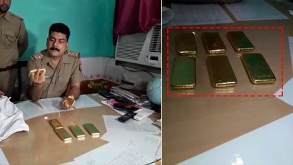 यूपी: दुरंतो एक्सप्रेस से 6 किलो सोना बरामद, एक तस्कर गिरफ्तार