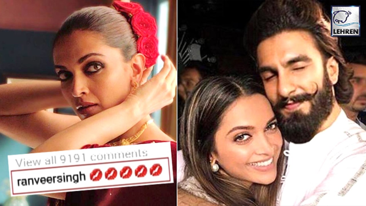 Ranveer Singh Caught In The Act, Showers Love on Deepika's New Pic