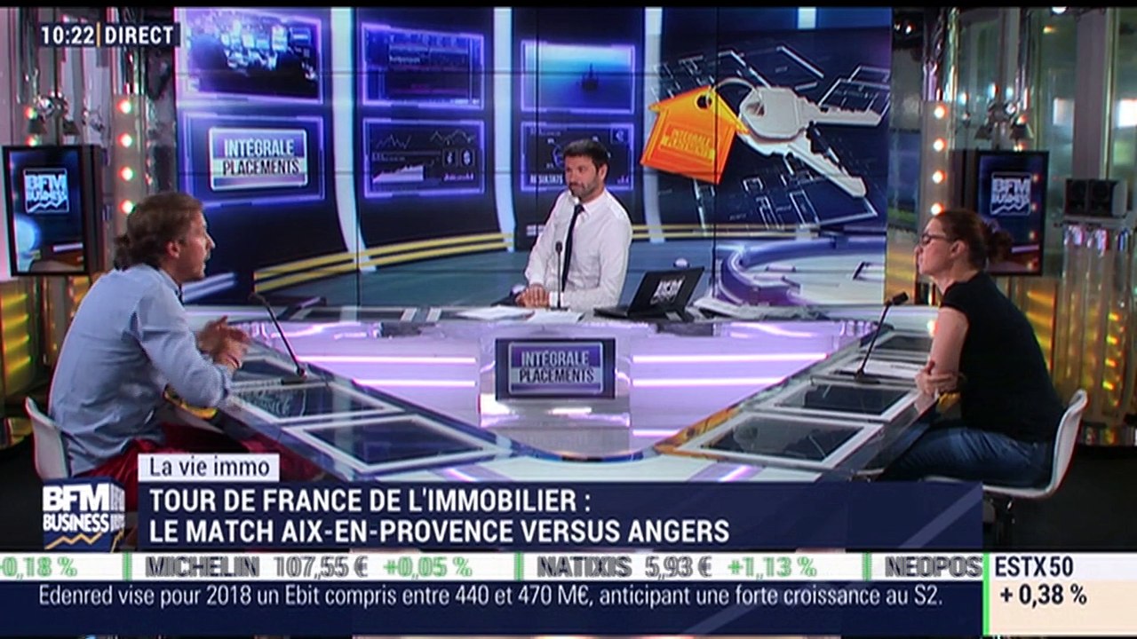 La vie immo: Le match du Tour de France de l'immobilier entre Aix-en-Provence et Angers - 24/07