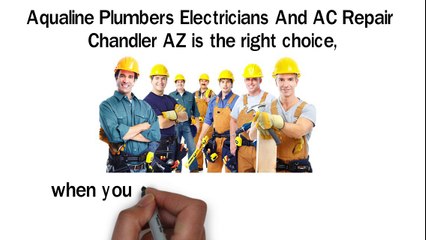 Aqualine Plumbers Electricians And AC Repair Chandler AZ