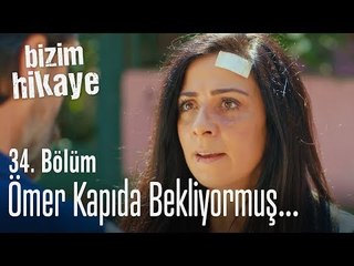 Ömer, Şükran'ı kapıda bekliyormuş - Bizim Hikaye 34. Bölüm