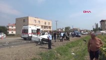 Tekirdağ Tekirdağ'da Hatalı Sollama Kazası 3 Ölü