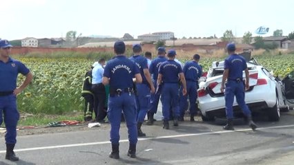 Tekirdağ'da Su Tankeri ile Otomobil Çarpıştı... 3 Kişi Hayatını Kaybetti