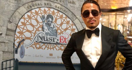 Nusr-Et'in Kapalıçarşı'ya Astığı Tepki Çeken Tabela Belediye Tarafından İndirildi