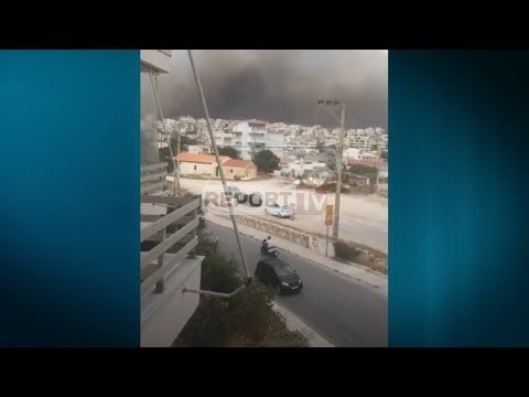 ‘Uaaa mami, çfarë do të bëjmë?!’/ Momente paniku te shqiptarë në Athinë nga zjarri