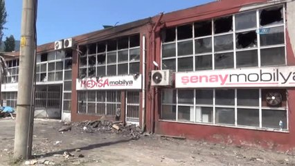 Yangın Sonrası Temizlik Çalışmaları Başladı