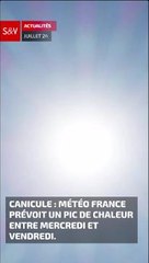☀️ Canicule : Météo France prévoit un pic de chaleur entre mercredi et vendredi