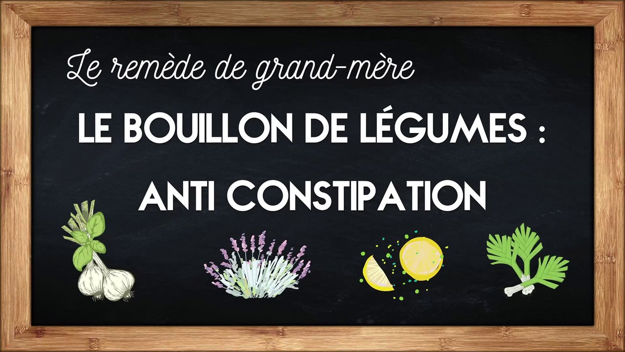 Contre la constipation : le bouillon de légumes