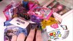 Rainbow Hearts Makeup Bag Surprise! Disney Frozen Beauty SHOPKINS Lip Balm! Sweet Lip Glos