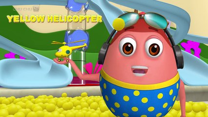 Surprise Eggs Ball Pit Show for Kids to Learn ALL Colours