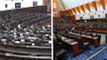 Parliament halted temporarily because not enough MPs present