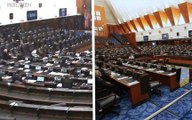 Parliament halted temporarily because not enough MPs present