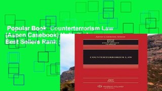 Popular Book  Counterterrorism Law (Aspen Casebook) Unlimited acces Best Sellers Rank : #5