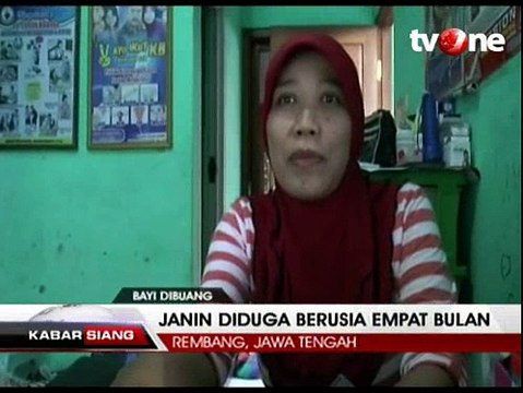 Heboh Penemuan Janin Laki-laki di Dalam Selokan