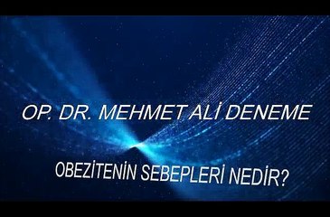 Obezitenin Sebepleri Nelerdir? Op.Dr.Mehmet Ali DENEME
