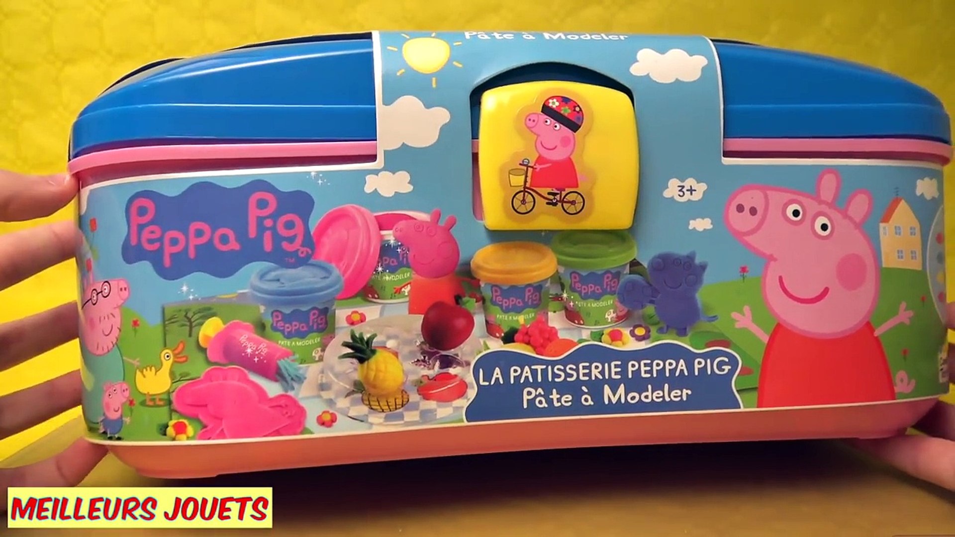Peppa Pig Pâte à Modeler la Pâtisserie Déballage et Test Jouet Peppa Pig en  français - video Dailymotion
