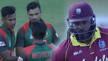 மே. இந்தியத் தீவுகள் எதிரான முதல் வெற்றியை பதிவு செய்தது வங்கதேசம்- வீடியோ