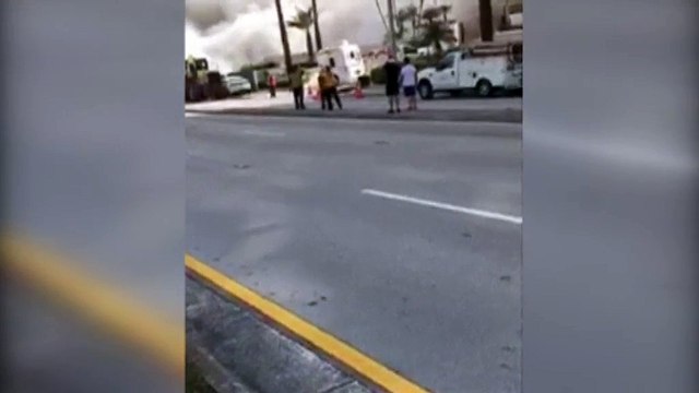 Noticia | Impactantes imágenes del desplome de un edificio en Florida 24/7/2018