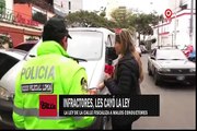 Malos conductores siguen obstaculizando calles de Lima