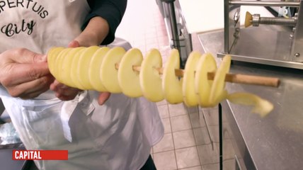 Un twister à la pomme de terre ! (Capital) - ZAPPING CUISINE DU 24/07/2018
