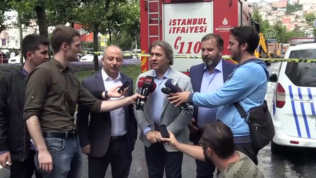 Beyoğlu'nda bina çökmesi - Beyoğlu Belediye Başkanı Demircan - İSTANBUL