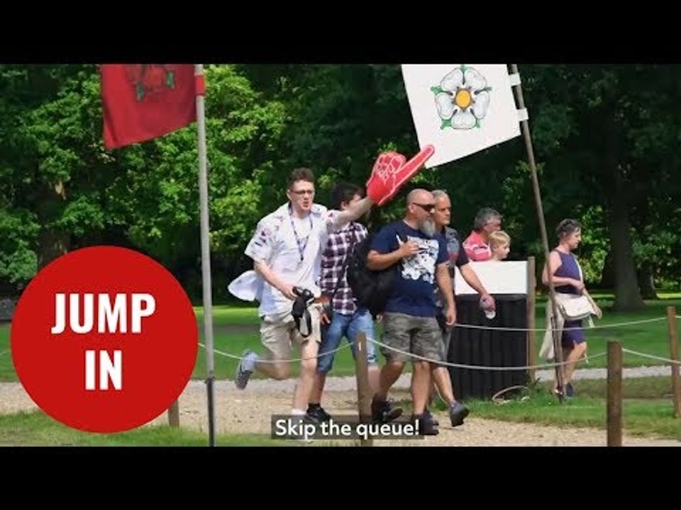 Techniques Brits are using to jump queues.