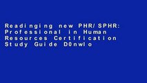 Readinging new PHR/SPHR: Professional in Human Resources Certification Study Guide D0nwload P-DF