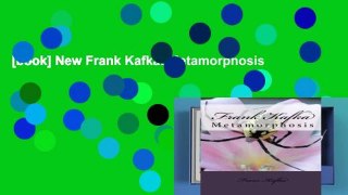 [book] New Frank Kafka: Metamorphosis