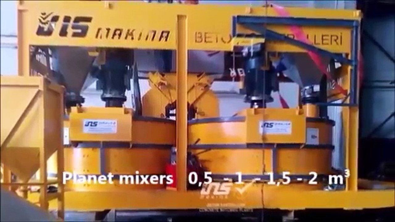 insmakina mikserler concrete batching plants beton santralleri