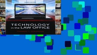 Ebook Goldman: Technology in the Law Off_4 Full