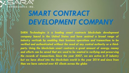 Smart Contract Development Company