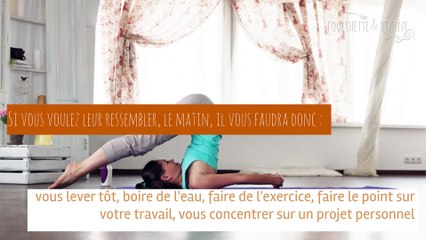 Se lever 3h plus tôt pour réussir dans la vie ?