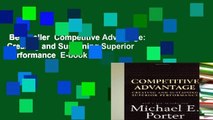 Best seller  Competitive Advantage: Creating and Sustaining Superior Performance  E-book