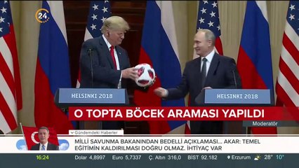 O topta böcek araması yapıldı